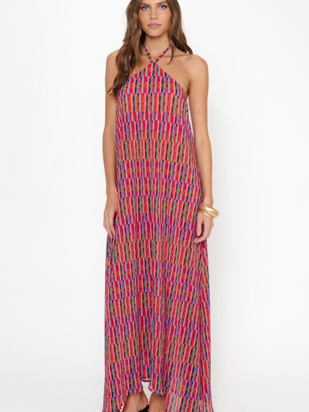 NWT Show Me Your Mumu Claudia Maxi Dress - Cabo Crush Geo